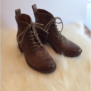 Lucky Brand Leather Boots Size 7